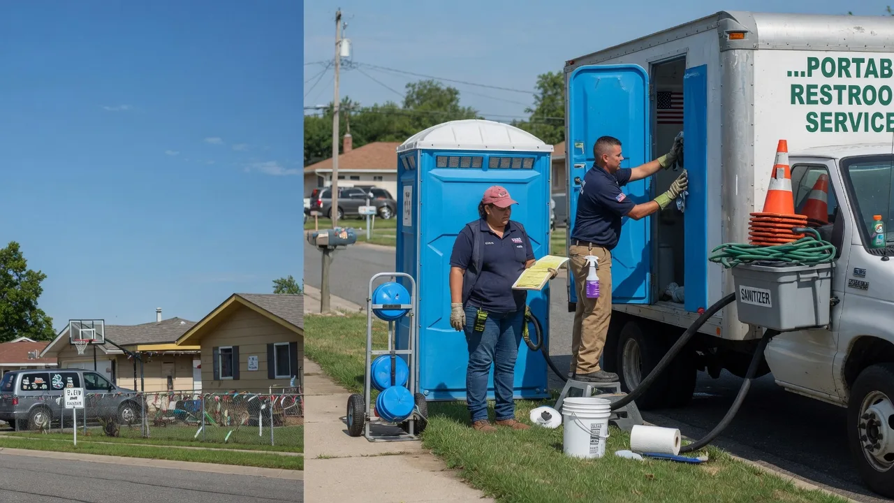 Portable Toilet Rental in Bedford, IN near me
